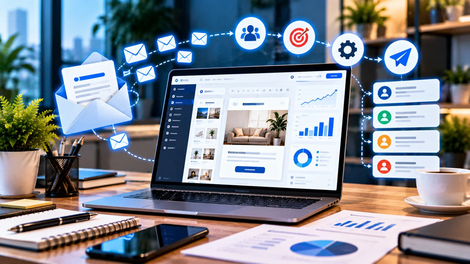 Email marketing services team building automation workflows and campaign strategies