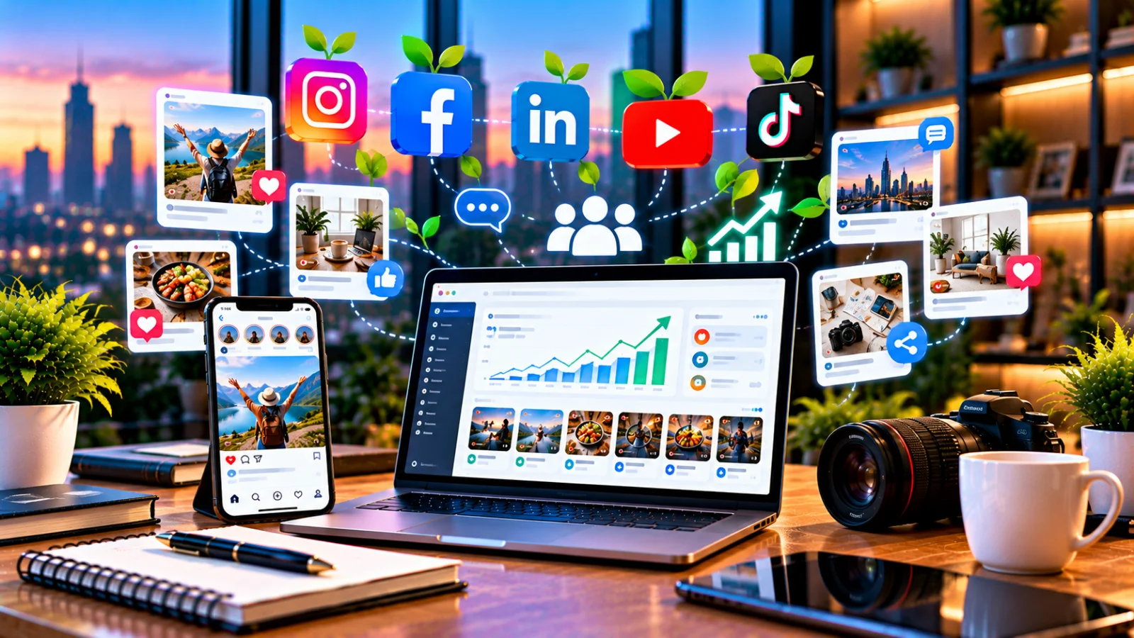 Organic Social Media Marketing