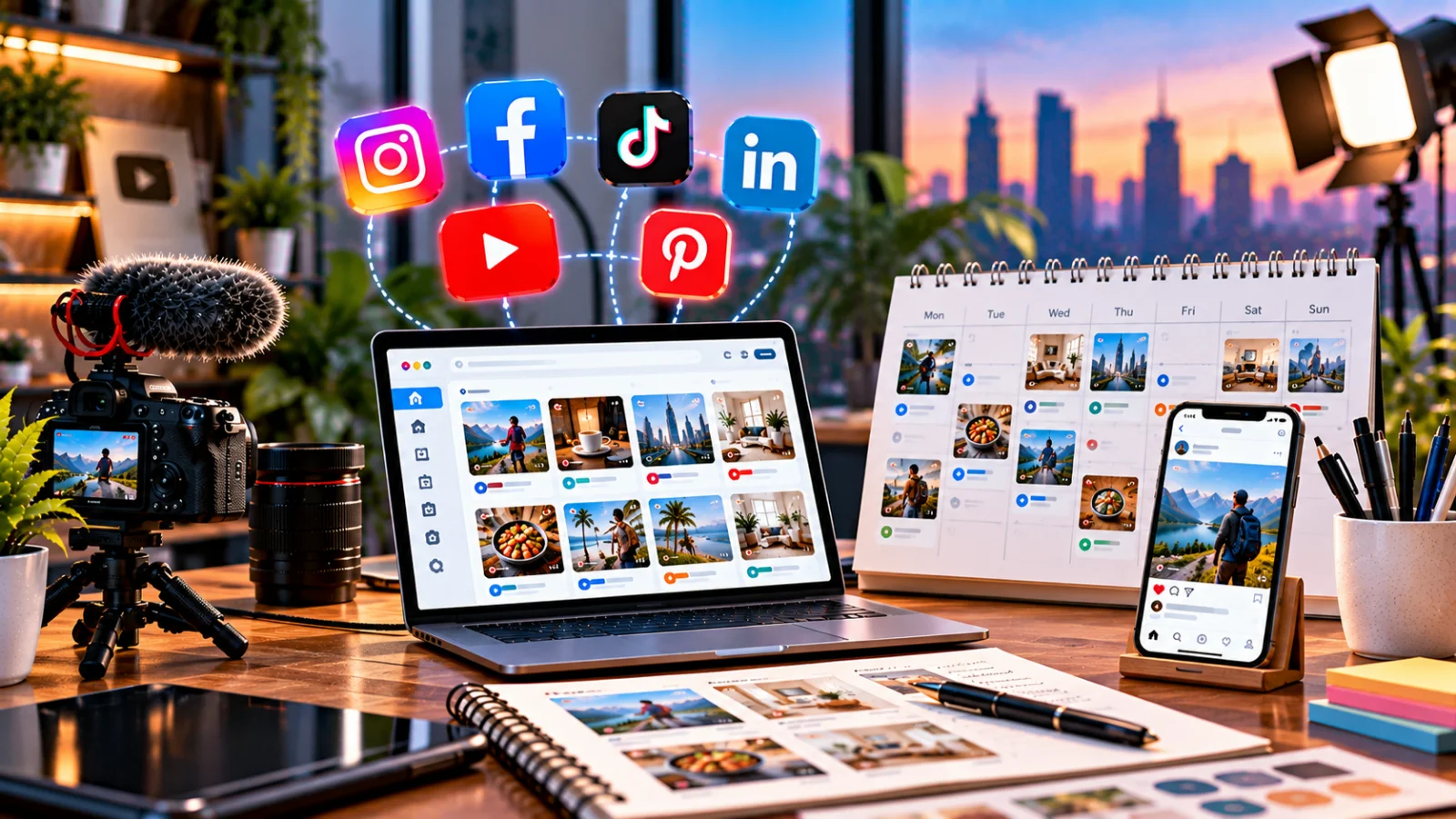Social Media Content Posting